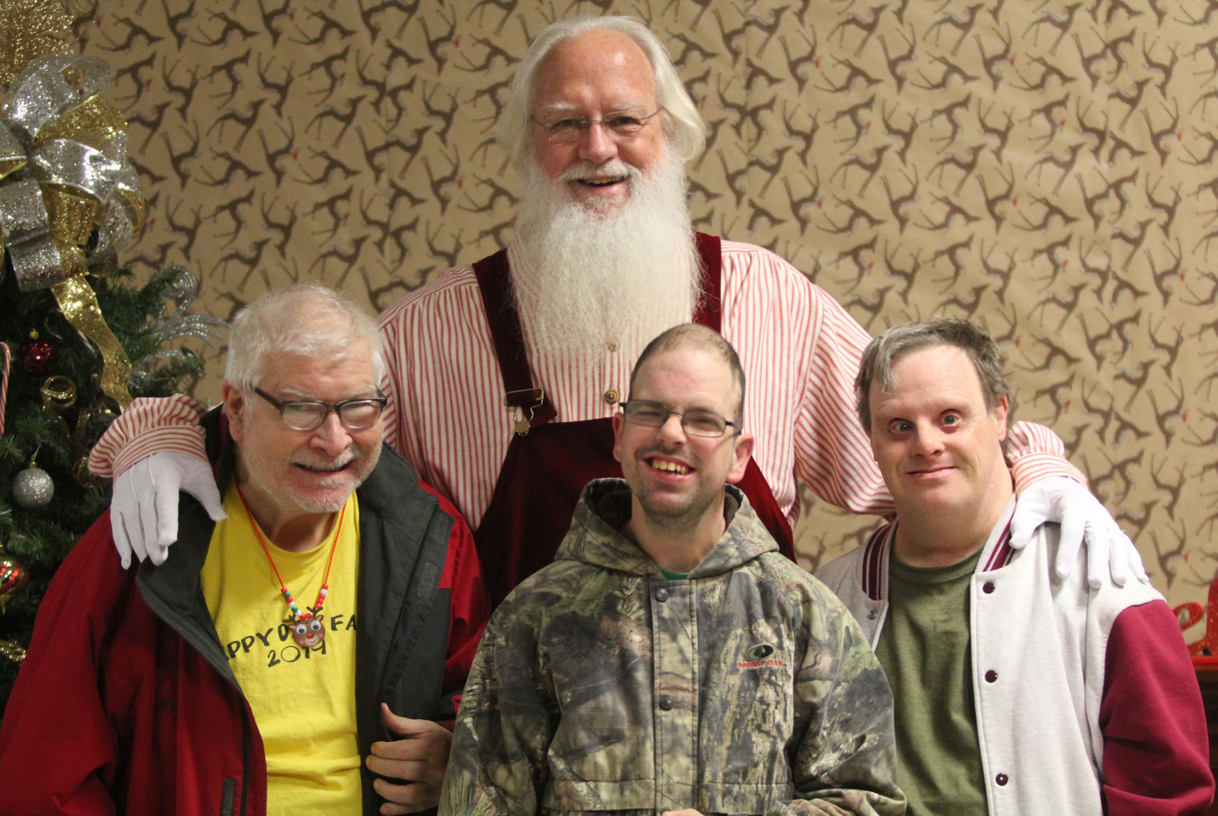 Wild art: Eating cookies with Santa at Think Ability Market